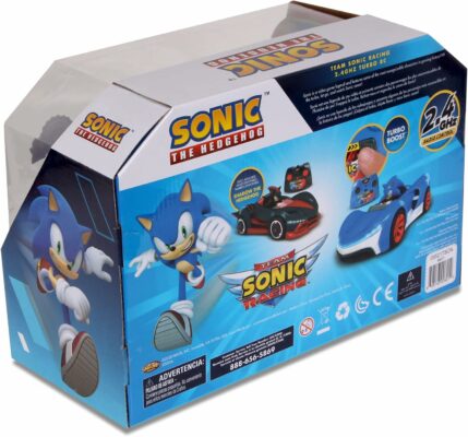 Sonic Racing 2.4GHz Radio Control Toy Car with Turbo Boost