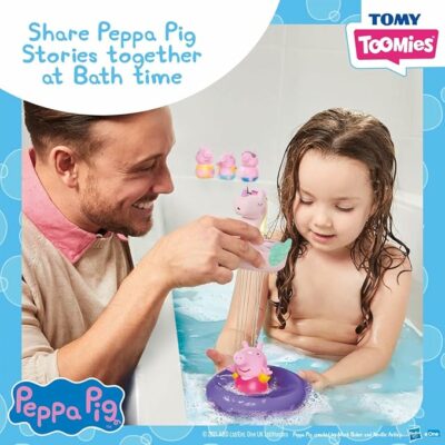 Tomy Toomies Peppa Pig Peppa’s House Bath Toy Playset