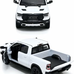 2019 Dodge Ram Pickup Die Cast Metal Model Toy Truck White