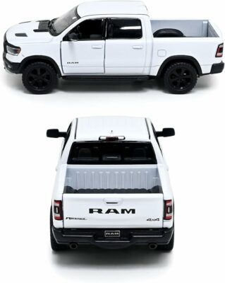 2019 Dodge Ram Pickup Die Cast Metal Model Toy Truck White