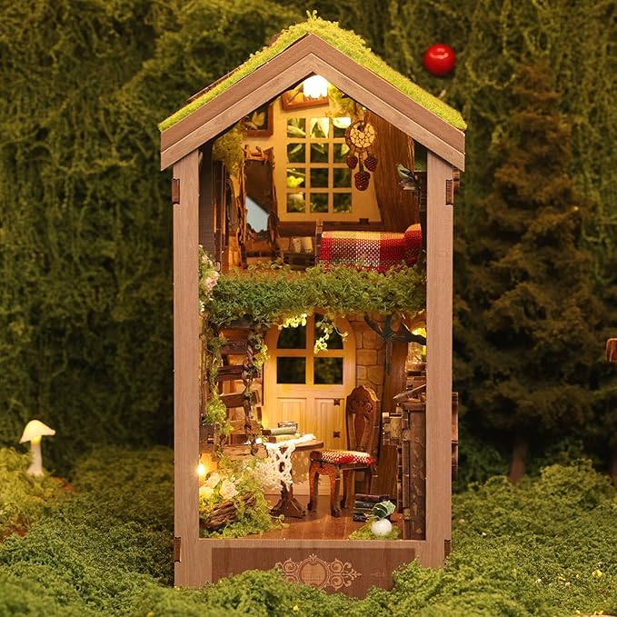 3D Miniature Dollhouse with LED