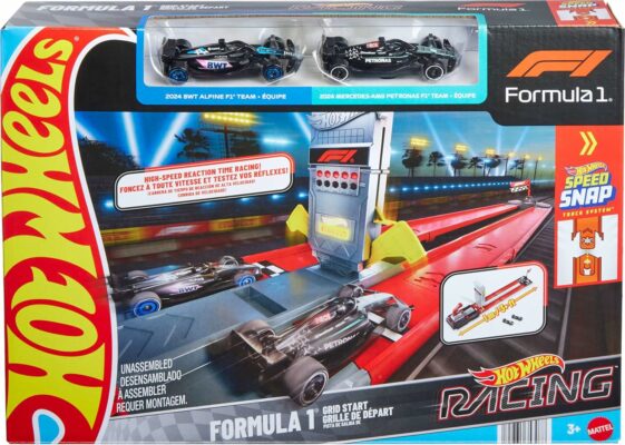 Hot Wheels Racing Formula 1 Toy Car Track Set