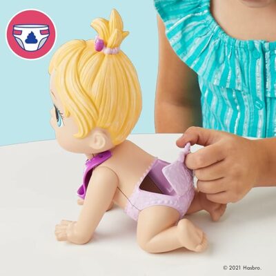 Baby Alive Lil Snacks Doll Eats and Poops Blonde Haired Snack-Theme