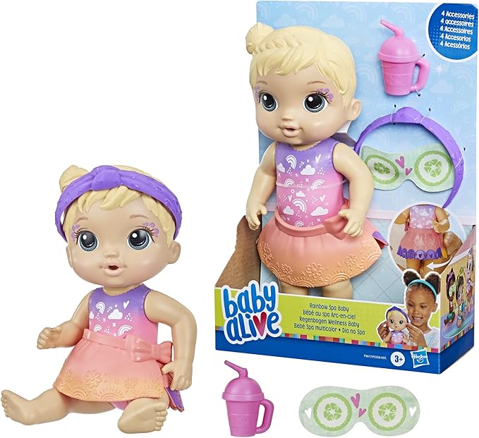Baby Alive Rainbow Spa Blonde Hair