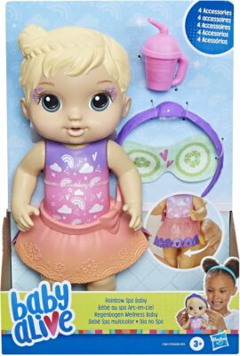 Baby Alive Rainbow Spa Blonde Hair