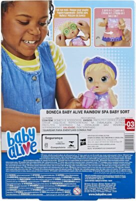 Baby Alive Rainbow Spa Blonde Hair