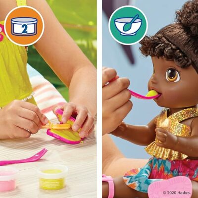 Baby Alive Sunshine Snacks Doll Summer Themed Waterplay Baby Doll