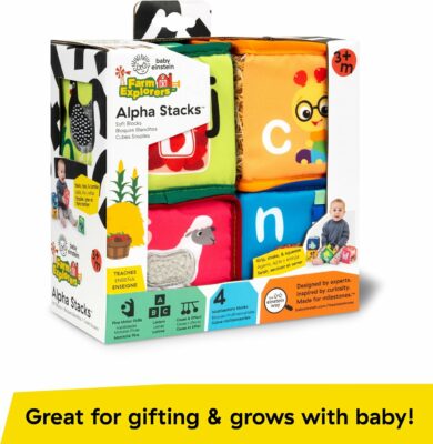 Baby Einstein Alpha Stacks Baby Learning Blocks