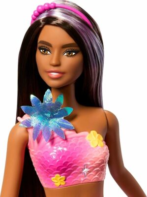 Barbie Mermaid Toy Dolls with Surprise Magic Blooming Flowers