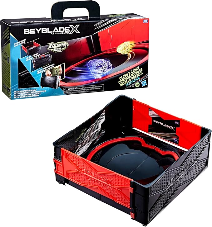 Beyblade X Clash & Carry Beystadium Battle Arena Spinning Top Toys