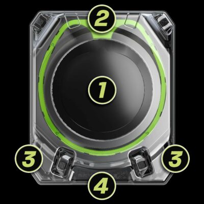 Beyblade X Xtreme Battle Set with Beystadium Arena Featuring X-Celerator Rail