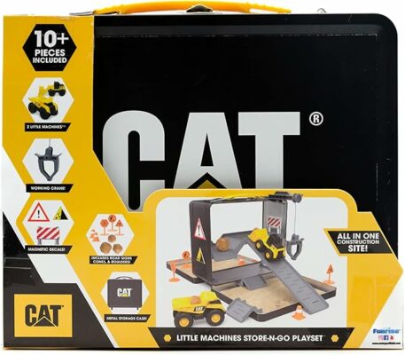 CAT Construction Toys Store N Go Playset