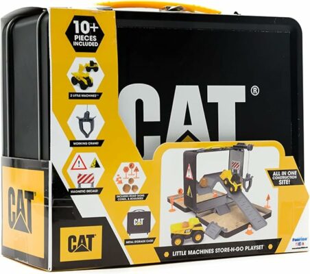 CAT Construction Toys Store N Go Playset