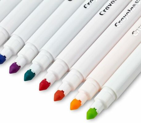CRAYOLA Pastel Super Tips Washable Medium Tip Markers Pack of 20
