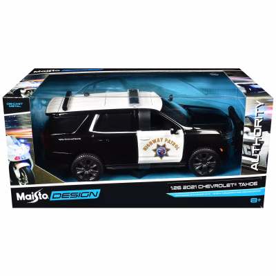 Chevrolet Tahoe California Highway Patrol Authority Maisto Design Diecast Model Car
