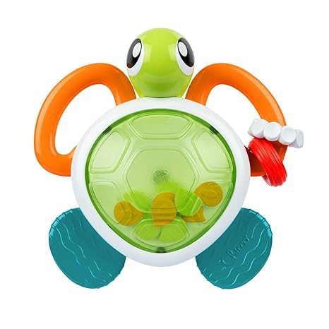 Chicco Light Turtle Electronic Turtle Rattle with Sound and Light