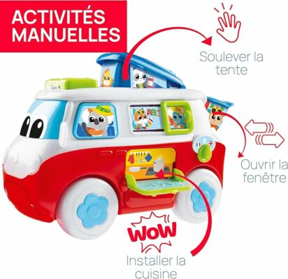 Chicco My First Bilingual Caravan Educational Toy 6 Button Vehicle