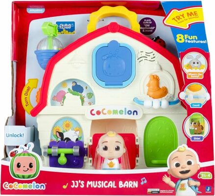 CoComelon JJ’s Musical Barn Playset