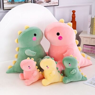 Cute Fat Dinosaur Plush Toys Soft Stuffed Animals