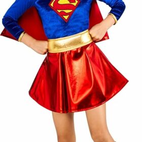 DC Comics Superheroes Supergirl Costume Dress for Kids