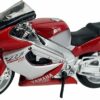 Die Cast Motorcycle Red Yamaha 2001 1:18 Scale