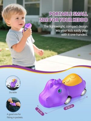 Dinosaur Walkie Talkies And Car for Kids Rechargeable