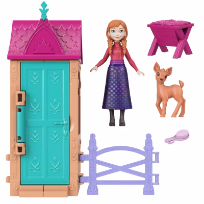 Disney Frozen Small Doll Playset with 5 Surprises