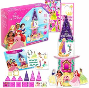 Disney Princess Magnetic Character Tile Set
