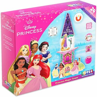 Disney Princess Magnetic Character Tile Set