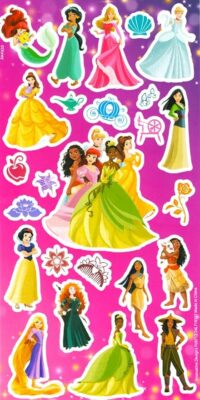 Disney Princess Magnetic Character Tile Set