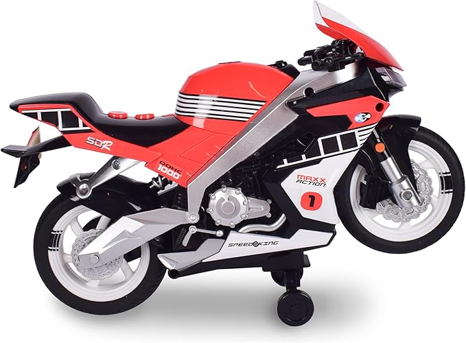 Entertainment Maxx Action Super Bike with Wheelie Feature