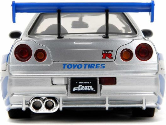 Fast & Furious Brian’s 2002 Nissan Skyline R34 Die-cast Car