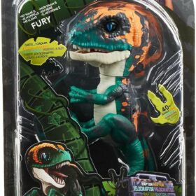 Fingerlings Fury Blue Interactive Collectible Dinosaur