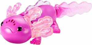 Fingerlings Interactive Baby Axolotl Ziggy Magenta Swims & Lights Up