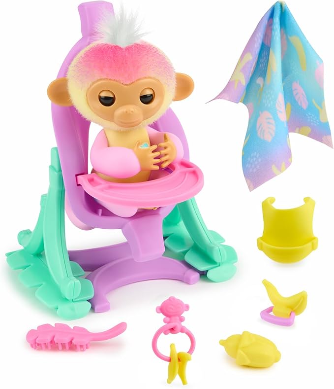 Fingerlings Interactive Baby Monkey Nursery Playset