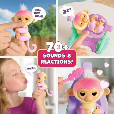 Fingerlings Interactive Baby Monkey Nursery Playset