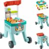 Fisher Price Baby Push Toy 4 in 1 Snack Cart Walker Learning Activity