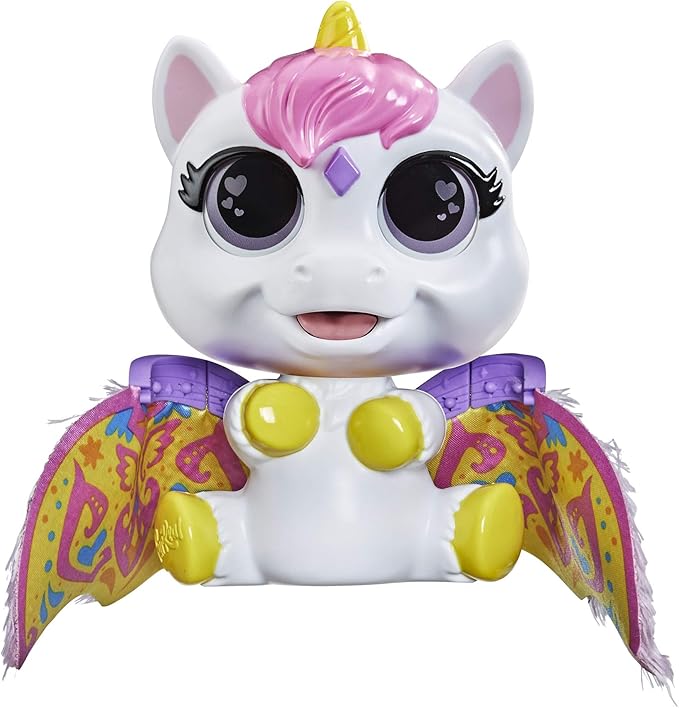 FurReal Airina The Unicorn Color Change Interactive Feeding Toy