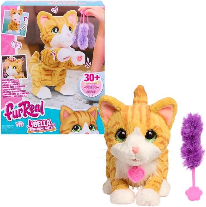 FurReal Bella The Biscuit Making Kitty Interactive Cat Toy