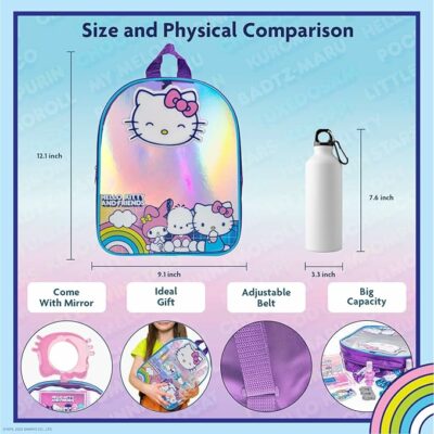 Hello Kitty and Friends Makeup Filled Backpack Set