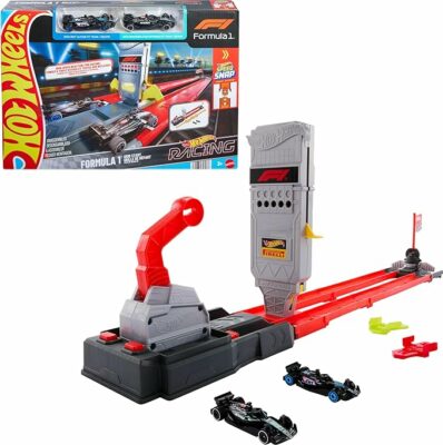 Hot Wheels Racing Formula 1 Toy Car Track Set