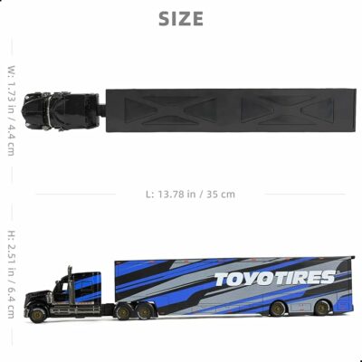 InternationaI Lonestar Truck Model Alloy Diecast Semi Trailer Tractor