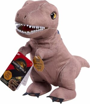 JURASSIC WORLD Rebirth Roaring Plush Dinosaur Toy