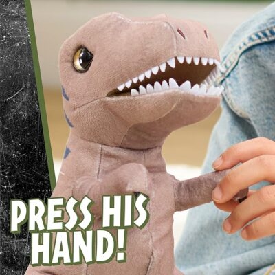 JURASSIC WORLD Rebirth Roaring Plush Dinosaur Toy