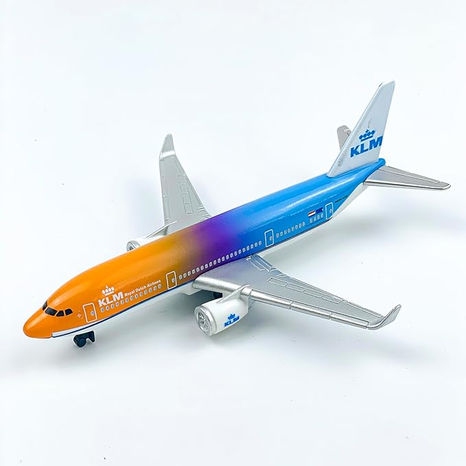 KLM Model Airplane Multi Color Livery Single Planes Die-cast Model
