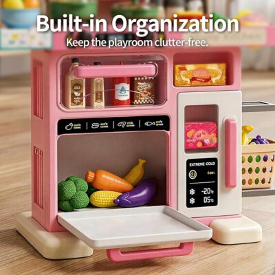 Kids Kitchen Playset with Sound & Light