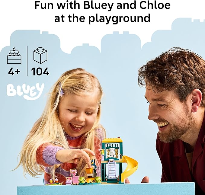LEGO Bluey Playground Fun with Bluey and Chloe Sensory Building Blocks LEGO Bluey Playground Fun with Bluey and Chloe Sensory Building Blocks