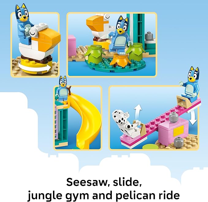LEGO Bluey Playground Fun with Bluey and Chloe Sensory Building Blocks LEGO Bluey Playground Fun with Bluey and Chloe Sensory Building Blocks