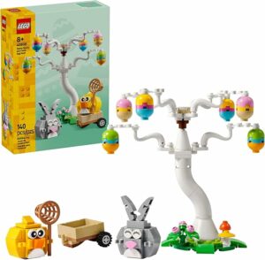 LEGO Easter Bunny and Chick Egg Hunt Building Toy