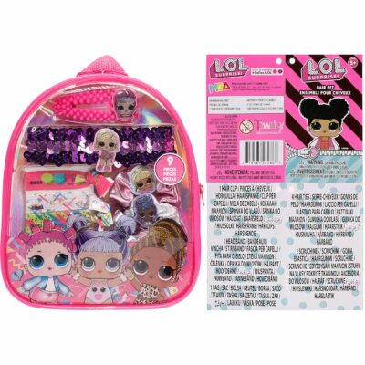 L.O.L Surprise! Townley Girl Backpack Cosmetic Makeup Gift Bag Set